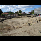 Reste des Amphitheaters in Drobeta